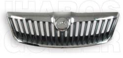 Skoda Octavia 2009-2013 - Hűtődíszrács króm kerettel (embléma nélkül)