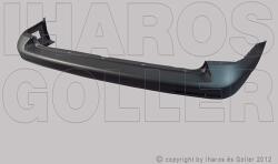 VW T5 2009-2014 Transporter - Hátsó lökhárító fekete, PDC-jel. (2h. a) (12.05-)