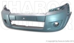 Citroen Jumpy 2007-2016 - Első lökhárító borítás alapozott (ködlámpás is)