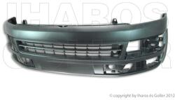 VW T5 2009-2014 Transporter - Első lökhárító sötétszürke