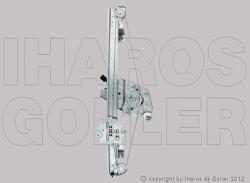 Dacia Sandero 2009-2012 Stepway - Ablakemelő (motoros) jobb első (2 pólusú)