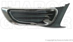 Citroen C3 2009-2017 Picasso - Első lökhárítóba oldalsó rács jobb (króm-fekete)