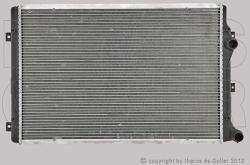 VW Caddy 2004-2009 - Vízhűtő (gyorscsatlakozós)