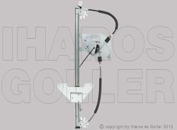 Citroen Berlingo 2008-2012 - Ablakemelő motor nélkül jobb első