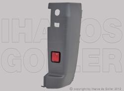Citroen Jumper 2006-2013 - H. lökh. sarok jobb s. szürke (kis prizm. 180f)+prizma