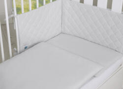 BabyLion Royal 3 részes ágyneműhuzat szett - Világos szürke - manopalota