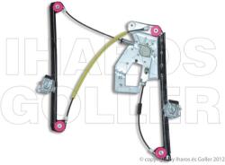 BMW 5 2000-2003 E39 - Ablakemelő bal első, motor nélkül
