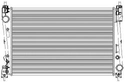 Opel Corsa D 2006-2014 - Vízhűtő - alkatresz - 24 615 Ft