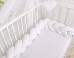 BabyLion Fonott rácsvédő - Fehér