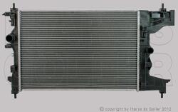 Opel Astra J/2 2012- - Vízhűtő - alkatresz - 26 925 Ft