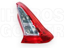 Citroen C4 2008-2010 - Hátsó lámpa üres jobb, króm házas 2/3ajtós DEPO
