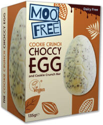 Moo Free vegán, gluténmentes Húsvéti Cookie Crunch Tojás + szelet 135 g