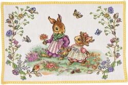 Villeroy and Boch V&B Spring Fantasy gobelin tányéralátét 32x48cm, Séta a réten (14-8644-6124)