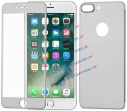 3D ALU Edzett üveg ( RED + HÁT) Apple iPhone 7 Plus ezüst