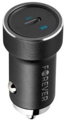 Forever Gyors autós töltő Forever CC-06 USB-C 20W, PD3.0 fekete GSM112639