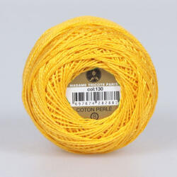  Madame Tricote Paris - Coton Perlé 8 - 130 - Sárga