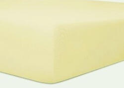  Gumis lepedő pamutvászon alapanyagból 140x200 cm - krém