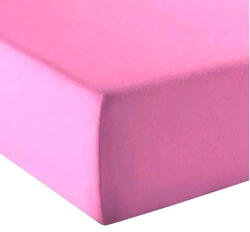  Gumis lepedő pamutvászon alapanyagból 180x200 cm - mályva