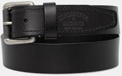Superdry bőr öv fekete, férfi, M9210116A-02A - fekete XL