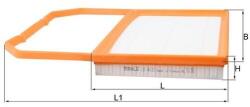 MAHLE Filtru aer MAHLE LX 4632 (LX 4632) - fixbox