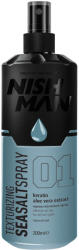 Nish Man Sea Salt Spray tengeri sós hajspray - matt textúra, volumen 200 ml (nish-seasalt)