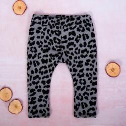 K-Baby Girls' Leggings Gepárd, szürke-fekete Velikost koj. oblečení: 68 (3-6m)