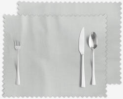 Goldea suporturi farfurii impermeabile - gri - 2 buc 30 x 40 cm Fata de masa