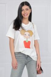 RohBoutique Tricou casual cu motif cu fața , crem, Roh BR2855