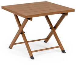 Bizzotto Masuta pliabila aluminiu maro pecan Taylor 44x43x36 cm (0663290)