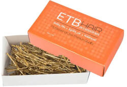 ETB Hair Agrafe Profesionale Ondulate, Aurii, 5 cm, 200g - Fixare de Înaltă Precizie, Design Italian Premium (EH48200A)