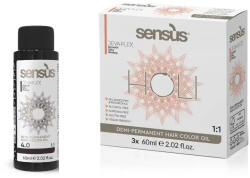 Sens.ùs Holi Vopsea de Păr Demi-Permanentă 60ml Nuanțe Intense și Îngrijire Profundă a Firului de Păr (SS309804)