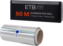 ETB Disposable Rolă Folie De Aluminiu 50m X 12cm X 12 Microni (EH04823)