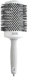 Olivia Garden Expert Perie De Păr Profesională Nano Thermic Ceramic+Ion Alb/Gri 65 (OG2007)