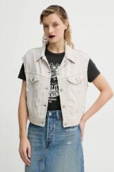 Levi's ujjatlan SHRUNKEN 90S VEST bézs, női, átmeneti, 001W2 - bézs XS