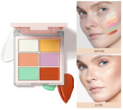 Pudaier Paletă de corectoare colorate cremoase (PU4039)