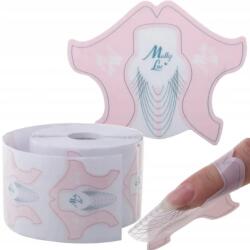 Molly Lac Sabloane Unghii Flexibile MollyLac Roz Pudrat 500 Bucati