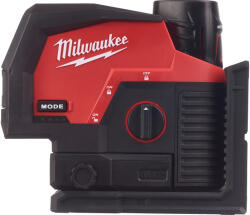 Milwaukee Nivela laser M12 cu fascicul verde si cu functie fir cu plumb - 4933478100