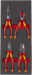 Milwaukee Set nr. 2 insertie spuma 4 clesti VDE - 4932493460 Cleste