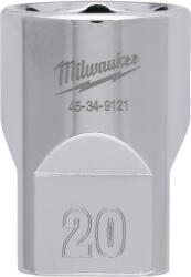 Milwaukee Cheie tubulară ½″ - 20 mm - 4932480018