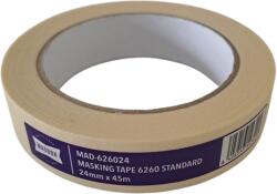 MADDOX Banda de mascare MADDOX Standard 6260, rezistenta la 60°, 24mm x 45m (MAD-626024)
