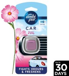 Ambi Pur Flower & Spring Csíptetős Autóillatosító Utántöltő, 1 Db - bevasarlas