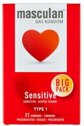 Masculan Sensitive szuper vékony óvszer 21 db