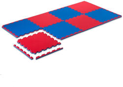 Törökország Puzzle Tatami Torna Szönyeg Elem 100 X 100 X 3 Cm Védőszegéllyel Piros/Kék (ELG30) - topjatekbolt