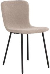 Nordichouse Scaune de dining Halden, Bej - Gri Deschis, 44x81x52 cm (NH1001105)