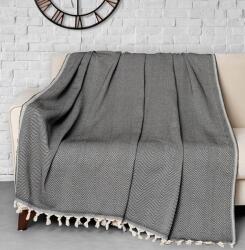 DC Home Patura Chenille, Alb Negru, 170x230 cm (194DCH1921) Patura