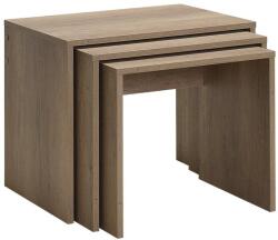 Adore Set 3 Masute Cafea Zigon Adore, 55x47x40 cm (SHP-103-TT-1) Masa de cafea