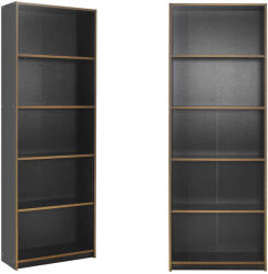 Adore Biblioteca Adore Modern, 5 rafturi, 64x182x26 cm (KTP-350-AX-1) Biblioteca