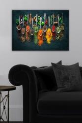 Bract Tablou Canvas Condimente, Multicolor, 70x50 cm (529TCR1626)