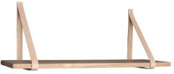 Nordichouse Raft Mimosa, Natural - Negru, 80x20 cm (NH4292000) Raft