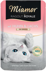 Miamor Ragout Royale chicken and salmon in sauce 100 g
